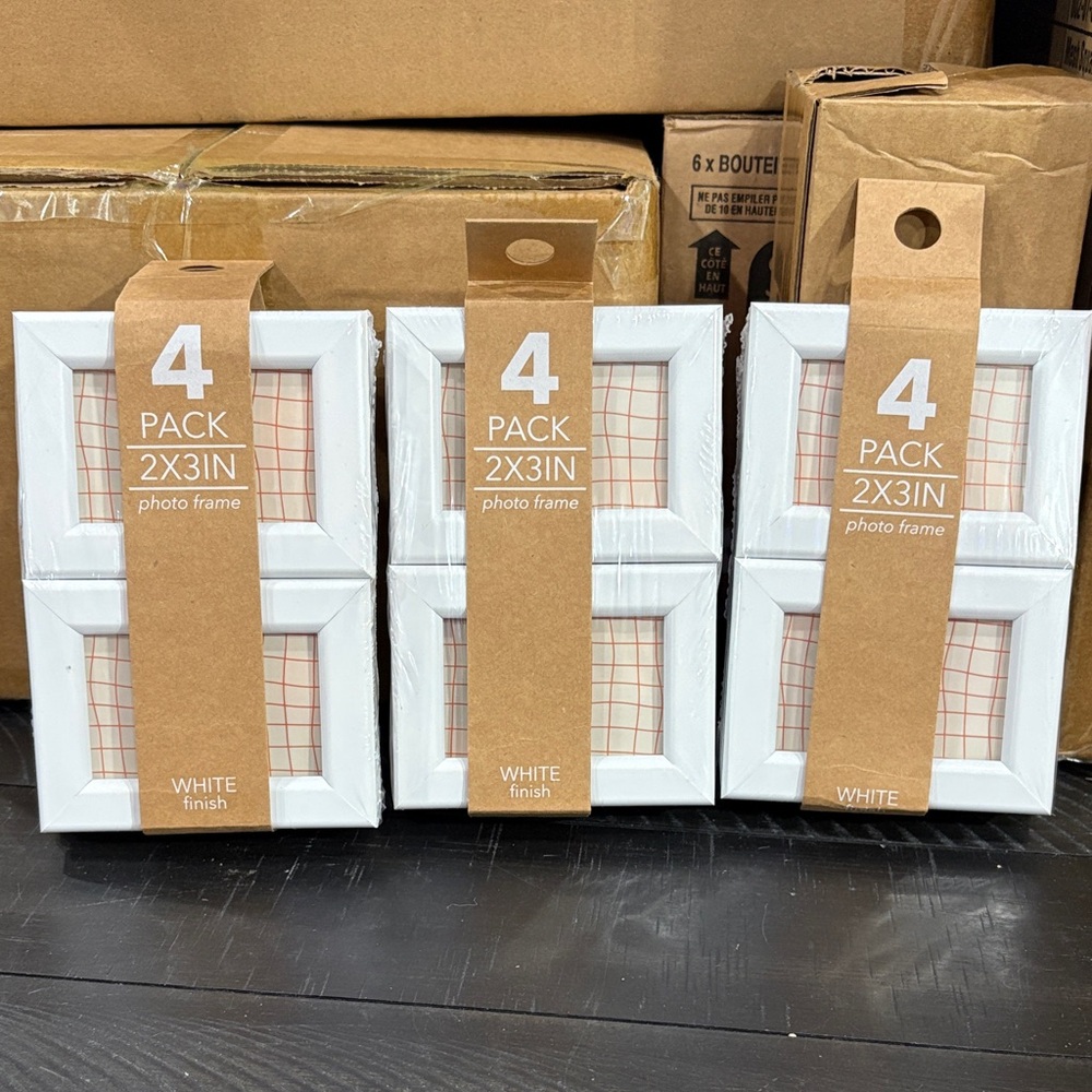 White Photo Frame 4-Pack (3)